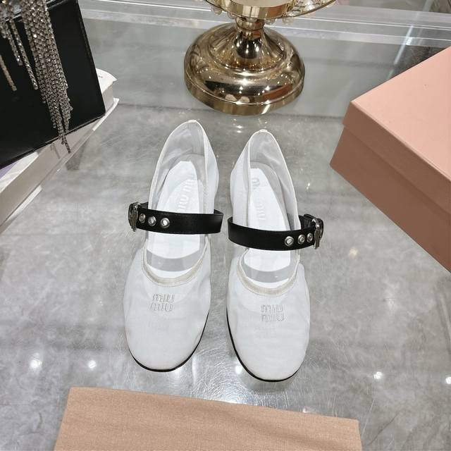 Factory Early Spring Mary Jane Ballet Mesh Dance Shoes New Season Trendy Element