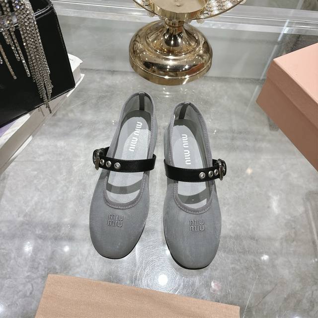 Factory Early Spring Mary Jane Ballet Mesh Dance Shoes New Season Trendy Element