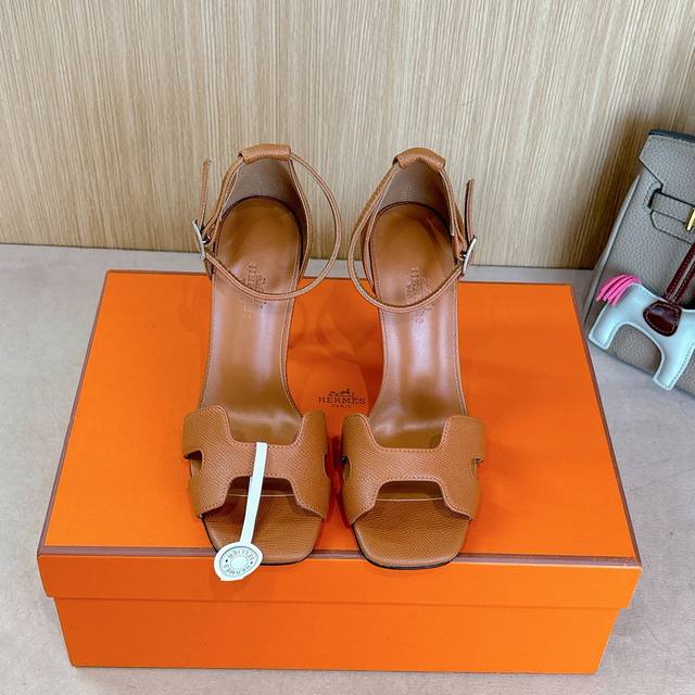 10.5Cm Group Picture Empty Factory Price P Hermes Joy 105 High-Heeled Sandals