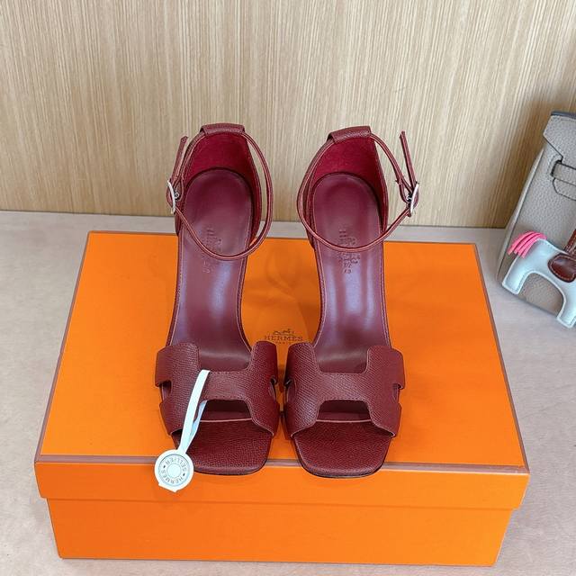 10.5Cm Group Picture Empty Factory Price P Hermes Joy 105 High-Heeled Sandals