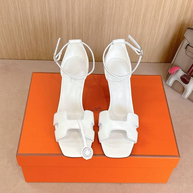 7Cm Picture Set Empty Factory Price P Hermes Joy 70 High-Heeled Sandals Are F
