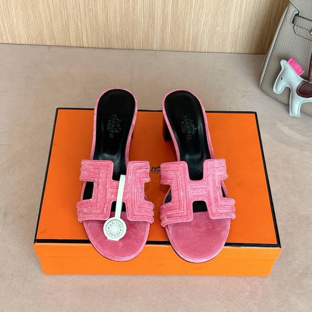 Can Be Equipped With Airplane Box 50 Factory Price P Hermes Hermes H Slippers Oa