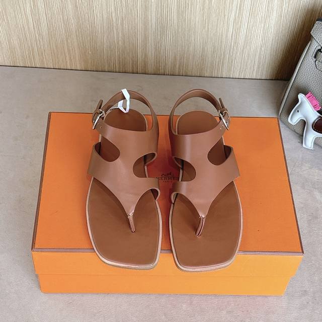 Factory Price P Hermes Karen Sandal Series Is Fashionable And Versatile, Super C