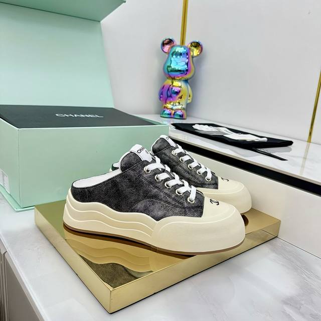 Chanel Loafers Original Calfskin Panda Shoes Chanel 25C Latest Hot-Selling Panda