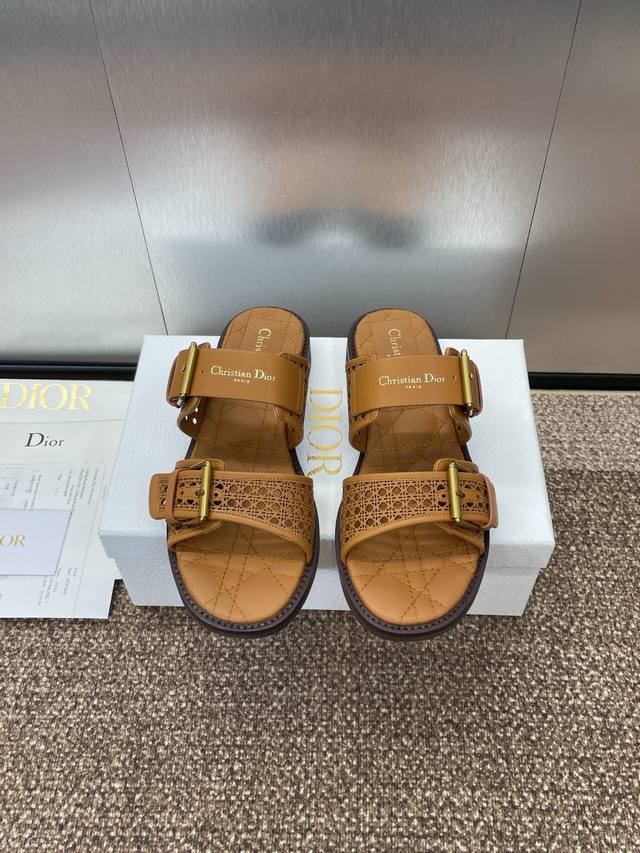Factory P Price P Dior 2025 Spring And Summer New D-Avenue Jelly Color Women's S