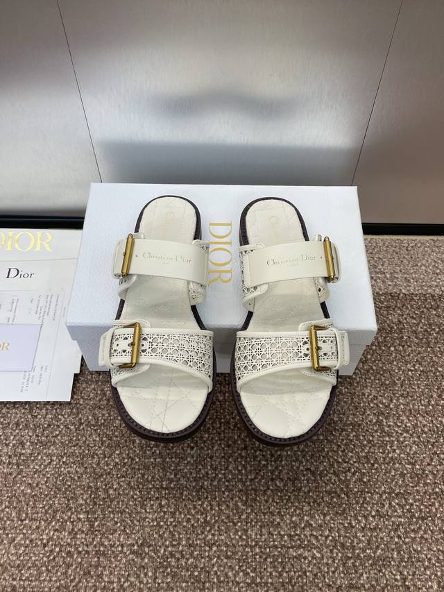 Factory P Price P Dior 2025 Spring And Summer New D-Avenue Jelly Color Women's S