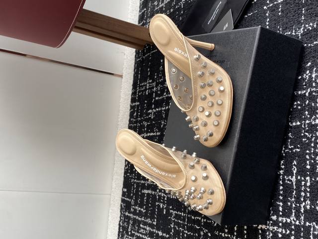 Purchasing Level King 25Ss New Alexander Wang High Heels Women's Luxury Alexande