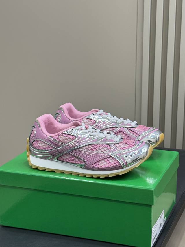 New Color# Ss25 New Color Bottega Veneta New Shoes Orbit Sneakers Couples' Style