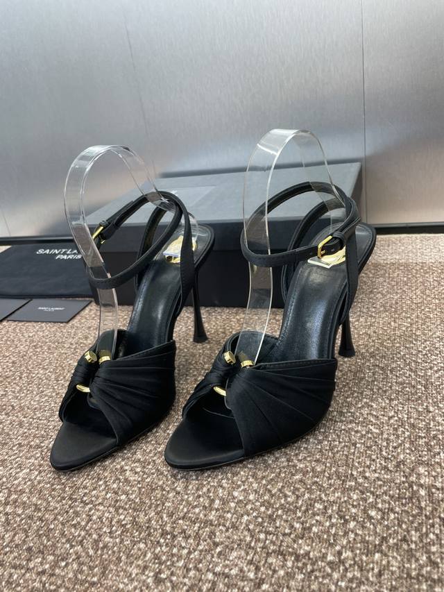 Factory P Price P Saint Laurent Paris 2025 Spring And Summer New High-Heeled Wom