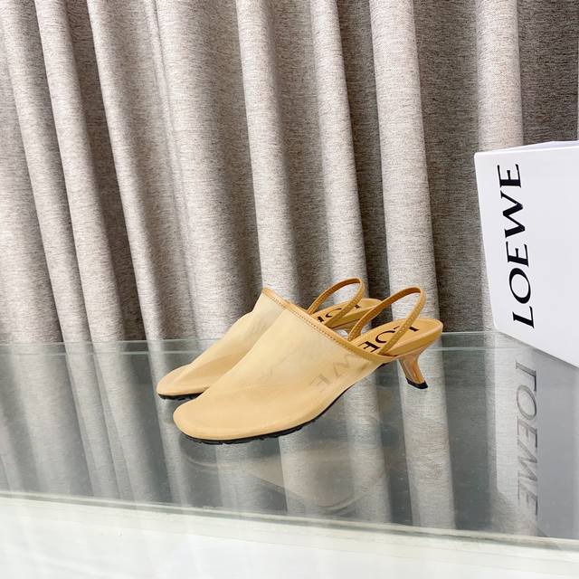 2025 The Latest Loewe Ss Summer Limited Edition Ice Mesh Slippers Are Truly A