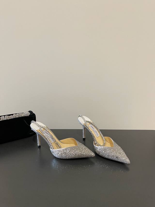 jimmy Choo Highest Quality, Latest Classic Diamond Chain, Gradient Hot Diamon