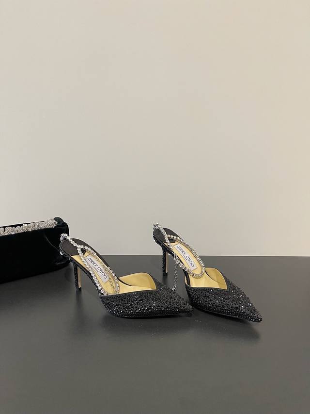 jimmy Choo Highest Quality, Latest Classic Diamond Chain, Gradient Hot Diamon