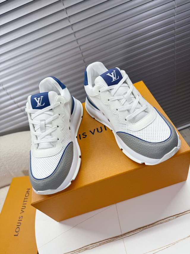 lv Donkey Brand Latest Men's Sports Shoes, White Shoes, Dad Shoes~~ Simple An