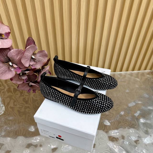 High Quality Jwanderson25 Latest Spring And Summer Hot Diamond Mary Jane Shoes T
