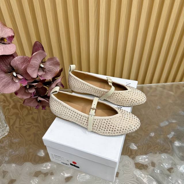 High Quality Jwanderson25 Latest Spring And Summer Rhinestone Mary Jane Shoes Th