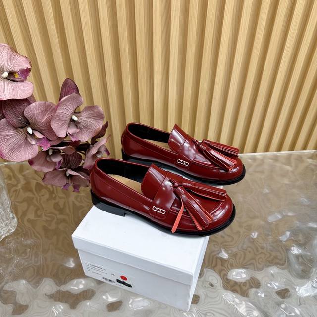High Quality Jwanderson25 Latest Spring And Summer Catwalk Style Tassel Loafers