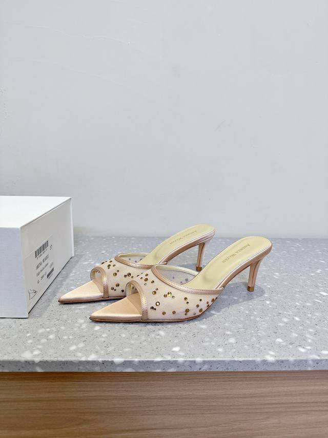 anderea Waze Niche Fashion Brand 25Ss Spring And Summer New Pointed High-Heel