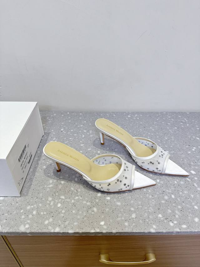 anderea Waze Niche Fashion Brand 25Ss Spring And Summer New Pointed High-Heel