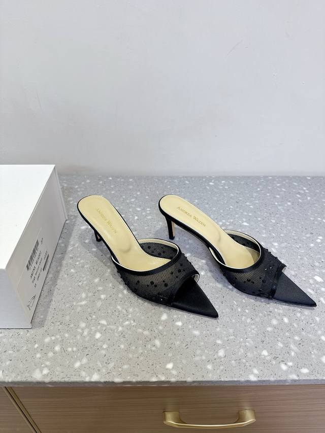 anderea Waze Niche Fashion Brand 25Ss New Spring And Summer Pointed High-Heel