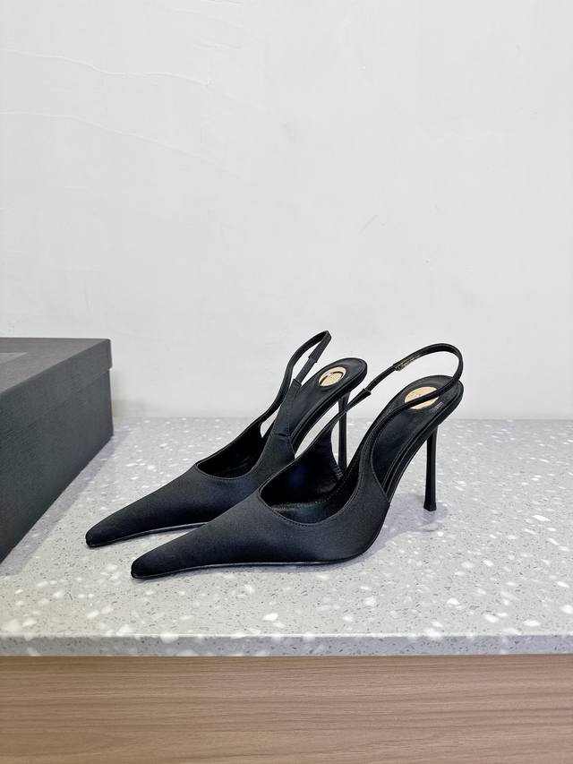 saint Laurent Saint Laurent 25Ss New Spring And Summer Pointed High-Heeled Sa