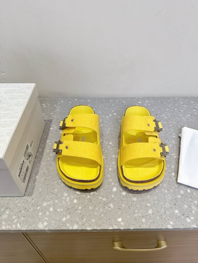 dior X Birkenstock Joint Milcno Sandals The Upper Part Of The Sole Is Dior's