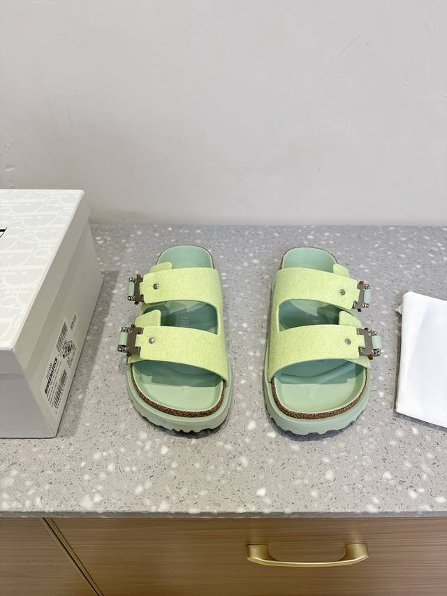 dior X Birkenstock Joint Milcno Sandals The Upper Part Of The Sole Is Dior's