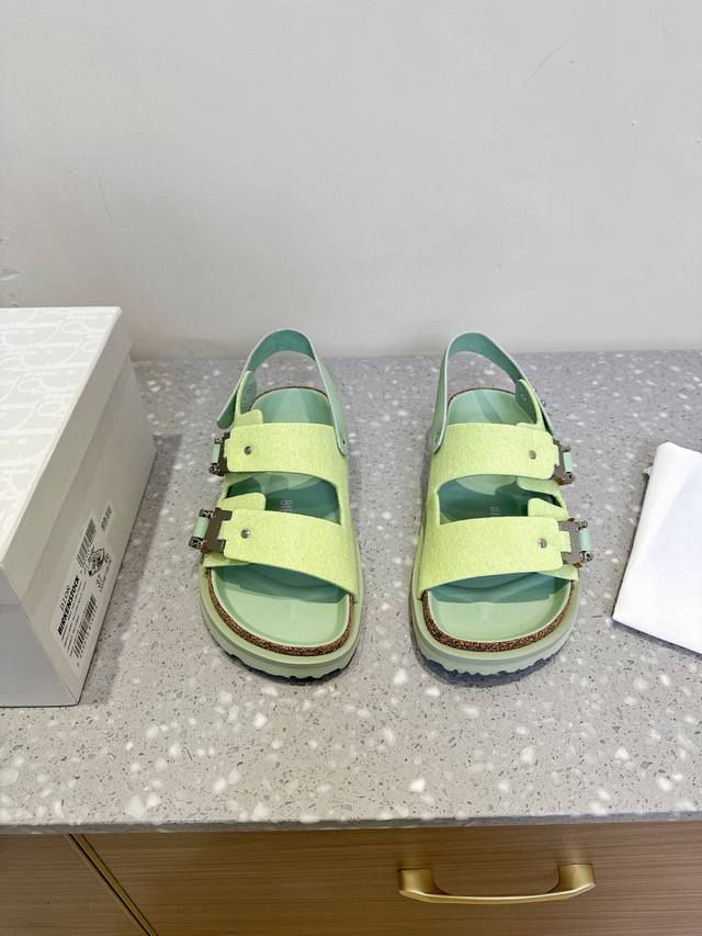 dior X Birkenstock Joint Milcno Sandals The Upper Part Of The Sole Is Dior's