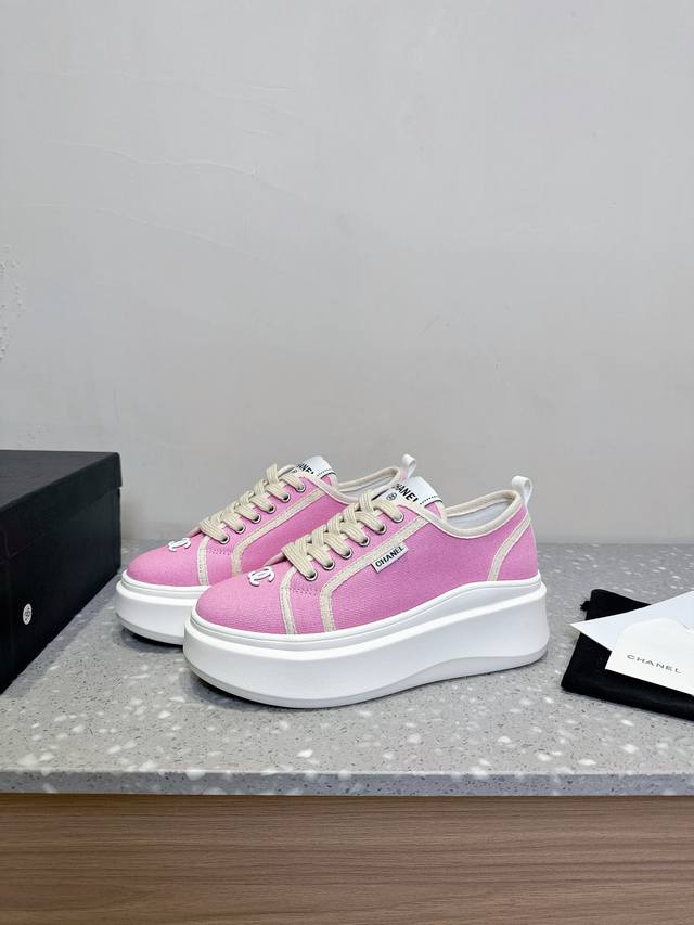 chanel Chanel 25Ss New Spring And Summer Thick-Soled Casual Shoes And Sports