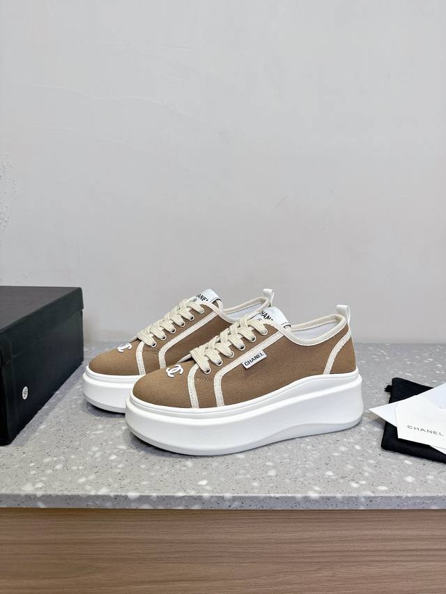 chanel Chanel 25Ss New Spring And Summer Thick-Soled Casual Shoes And Sports