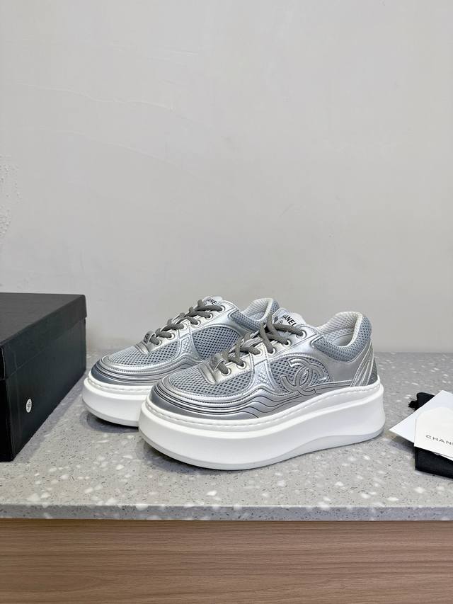 chanel Chanel 25Ss New Spring And Summer Thick-Soled Casual Shoes And Sports