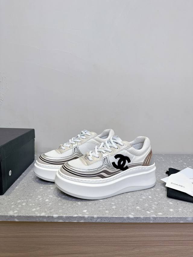 chanel Chanel 25Ss New Spring And Summer Thick-Soled Casual Shoes And Sports