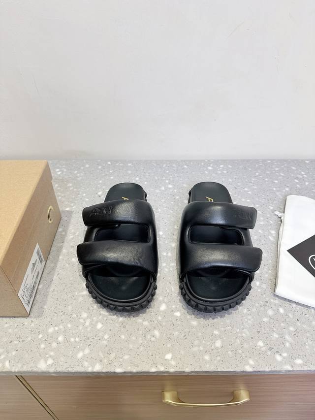 ash Niche Fashion Brand 25Ss New Spring And Summer Casual Flat Slippers Gloss
