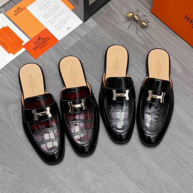 Factory P price Lv. Men's shoes counter hot sale, official website synchronizati