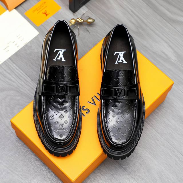 Product trademark: Prada business leather shoes Regular size: 39-44 38.45.46.47