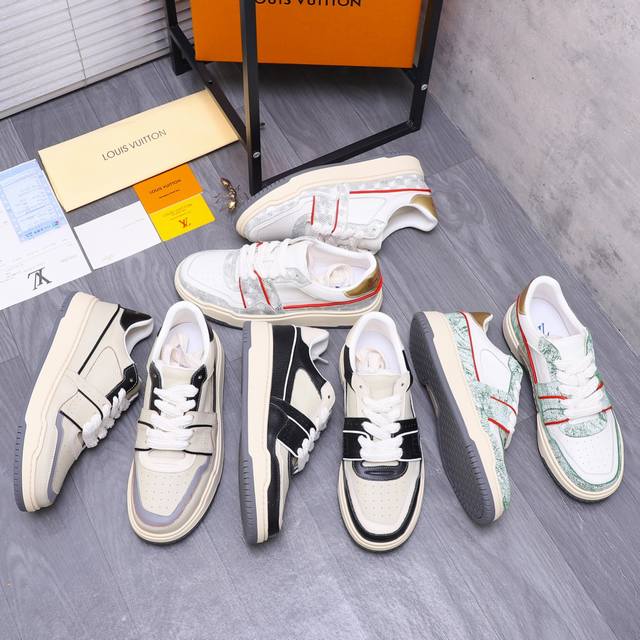 Factory Price Pp: Lv Louis Vuitton men's shoes high-end brand, new models on the