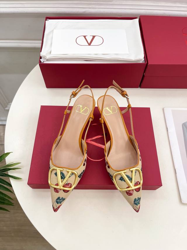 Saint Laurent Ysl Saint Laurent metal letter logo high-heeled sandals Ysl sister