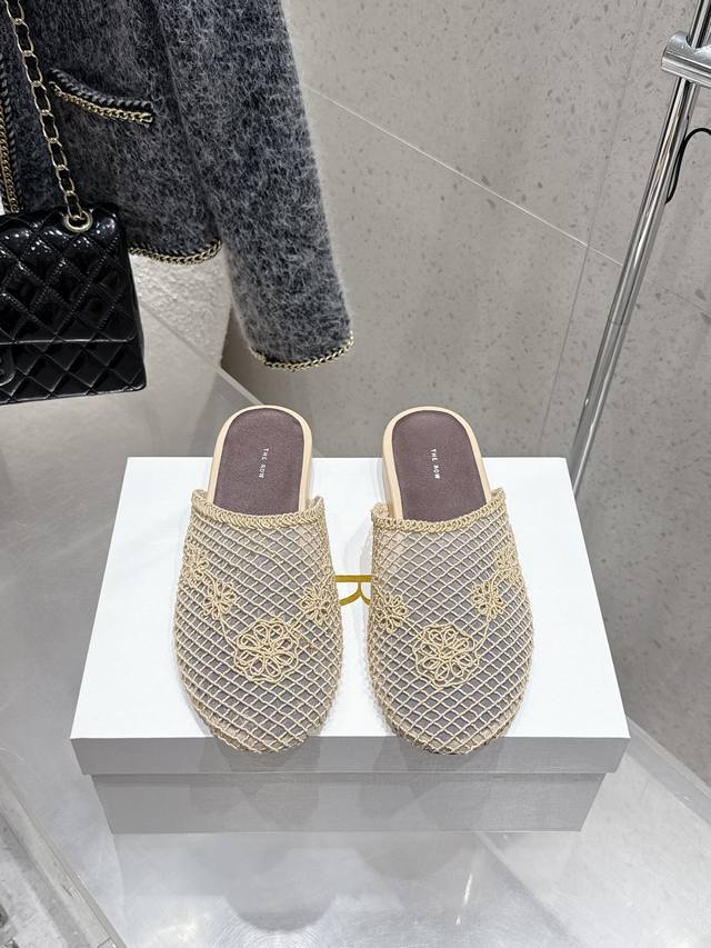 Factory Miu Miu 25Ss Spring and Summer new platform thick-soled canvas Roman ope