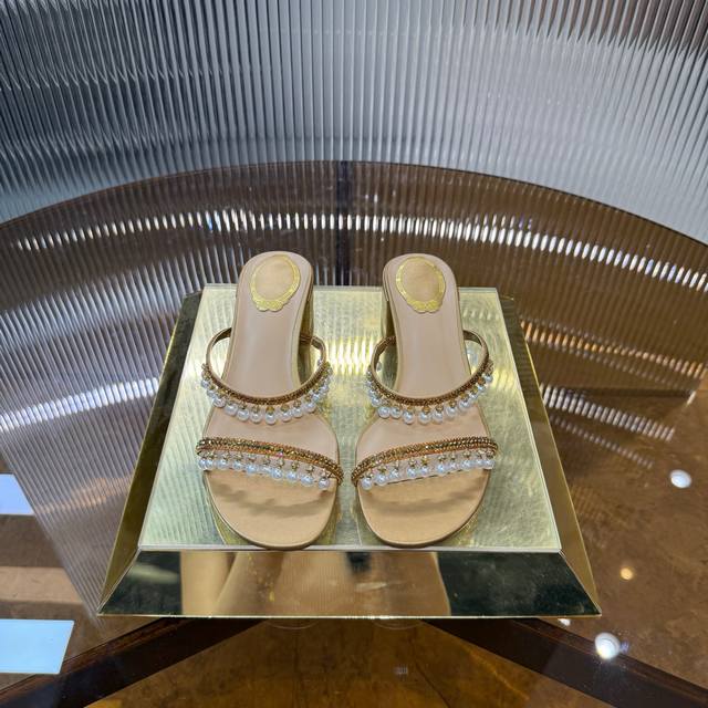 Chanel25 new classic flip-flop sandals Unique double-layer welt craftsmanship, e