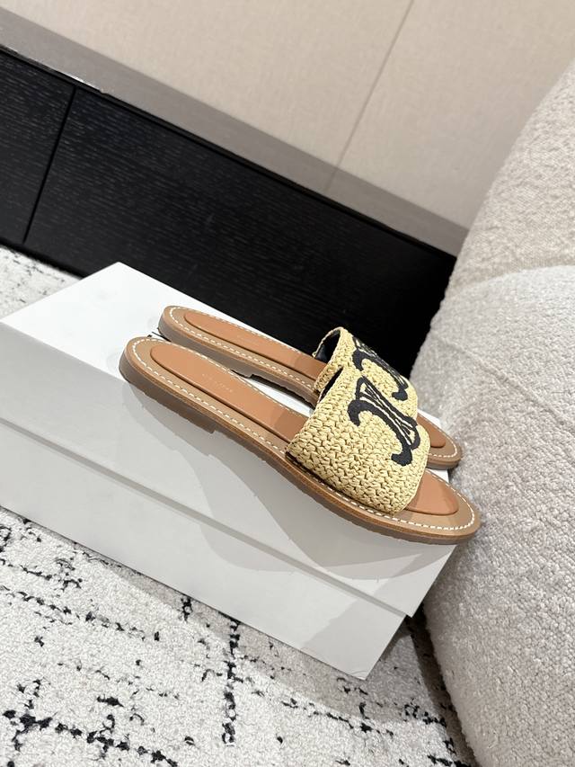 Factory price P Chane* new loafers Classic logo decoration Simple and elegant He
