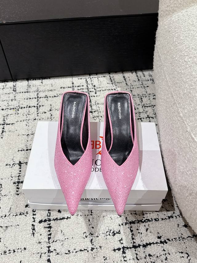 Top version Original box Christian Louboutin 2025S original Cljust Queen crystal