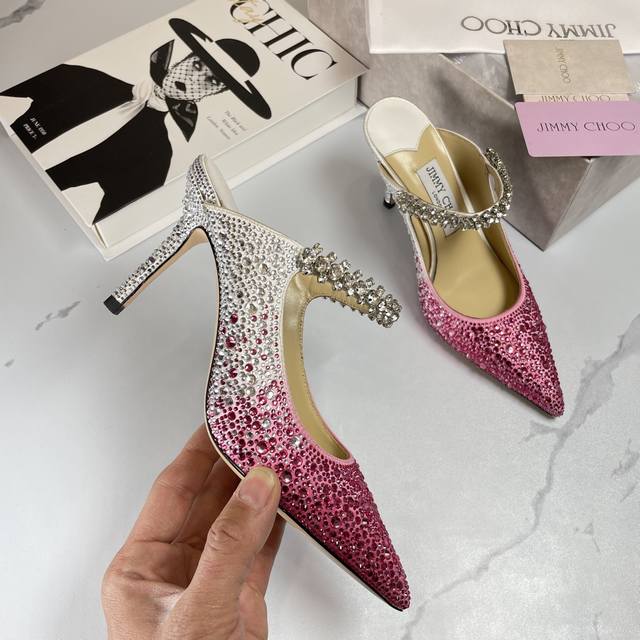 Prada 25 factory price P counter catwalk style pointed sandals triangle buckle h