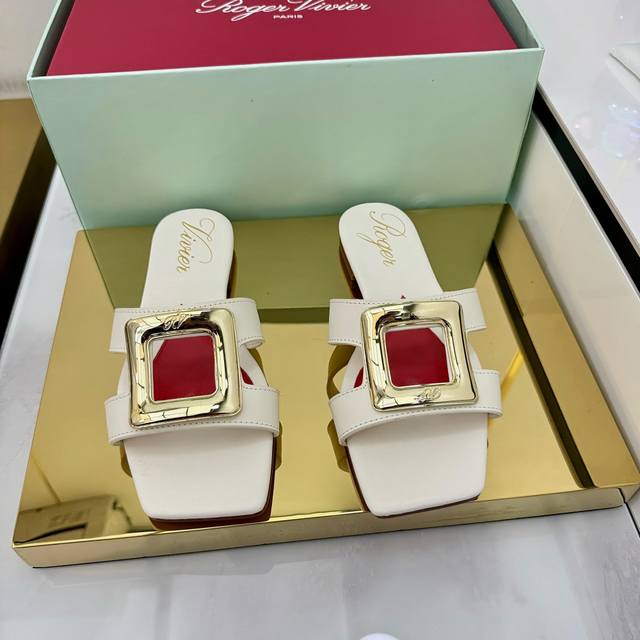 original customized spring and summer Ceiine popular Arc de Triomphe Logo sandal