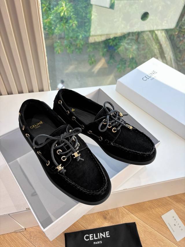 Celine 2025 Spring and Summer latest Arc de Triomphe hardware buckle platform th