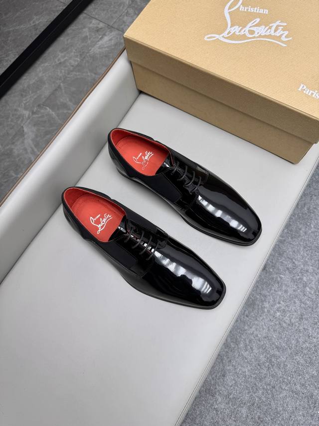 Yuan Christia* Loubouti* High-end men's business formal leather shoes | Classic