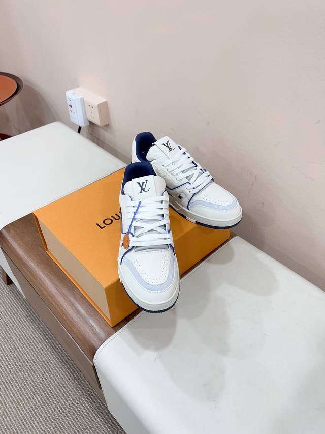 Certified Louis Vuitton Lvtraine sneakers Virgil Abloh's macaron series draws in