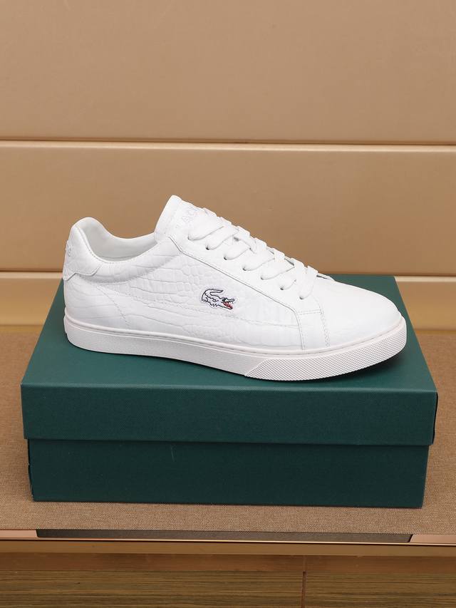 2025 new Lacoste crocodile men's shoes. Size 38-46 Price