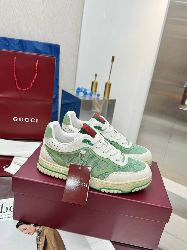 Factory Price P Gucci's latest hit high-low-top distressed couple sneakers serie