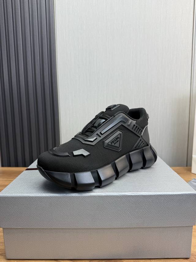 Factory P price Prada men's shoes counter hot sale, official website synchroniza