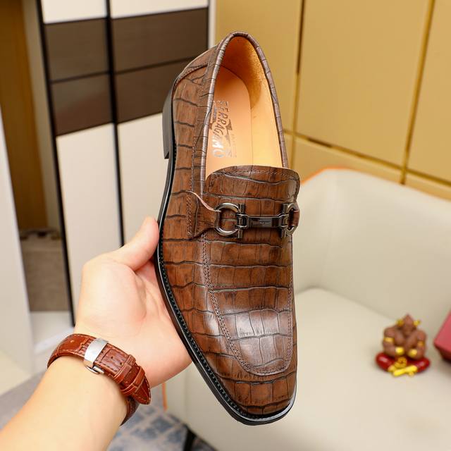Factory P price Ferragamo Salvatore Ferragamo hot-selling fashion casual shoes o
