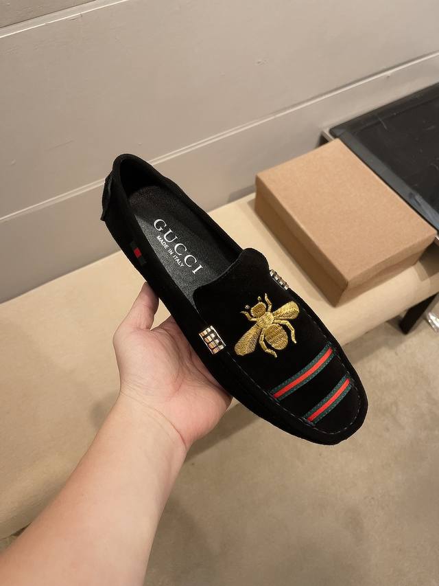 Brand Gucci, English name Gucci, official flagship store casual moccasins, Paris